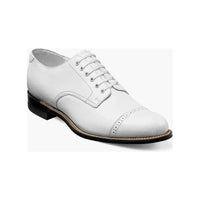 00012, Stacy Adams Leather Shoes Madison Lace Up Cap Toe All colors - J.Valintin Men's Wear Legend - 92744