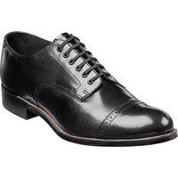 00012, Stacy Adams Leather Shoes Madison Lace Up Cap Toe All colors - J.Valintin Men's Wear Legend - 00012,01,8D