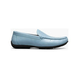 Stacy Adams Conroy Moc Toe Perf Slip-On Casual Shoes Light Blue  25702-459