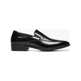 Stacy Adams Aldrich Moc Toe Slip On Shoes Black 20193-001