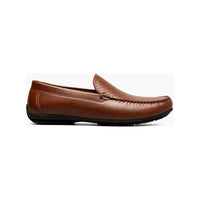 Stacy Adams Conroy Moc Toe Perf Slip-On Casual Shoes Cognac 25702-221