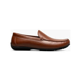 Stacy Adams Conroy Moc Toe Perf Slip-On Casual Shoes Cognac 25702-221