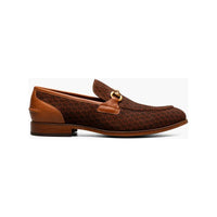 Stacy Adams Brinkley Moc Toe Bit Slip-On Dress Shoes Tan 25711-240