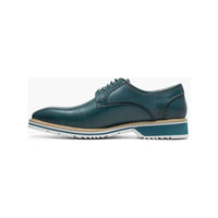 Stacy Adams Barringer Plain Toe Oxford Walking Shoes Teal 25722-444