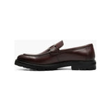 Stacy Adams Hale Moc Toe Bit Slip On Walking Shoes Burgundy 25678-646