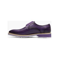 Stacy Adams Barringer Plain Toe Oxford Walking Shoes Purple 25722-542