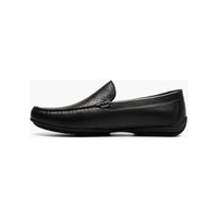 Stacy Adams Conroy Moc Toe Perf Slip-On Casual Shoes Black 25702-001