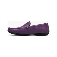 Stacy Adams Conroy Moc Toe Perf Slip-On Casual Shoes Purple 25702-542