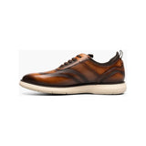 Stacy Adams Edgewood Wingtip Elastic Lace Up Sneakers Cognac 25690-221