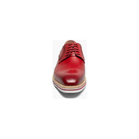 Stacy Adams Barringer Plain Toe Oxford Walking Shoes Red 25722-600