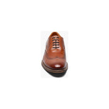 Stacy Adams Macarthur Wingtip Oxford Shoes Cognac 25489-221