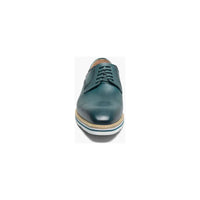 Stacy Adams Barringer Plain Toe Oxford Walking Shoes Teal 25722-444