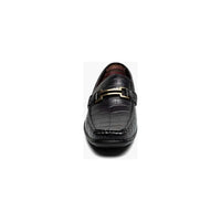 Stacy Adams Embrey Moc Toe Bit Slip-On Dress Shoes Black 25703-001