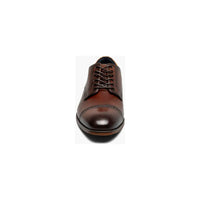 Stacy Adams William Cap Toe Oxford Leather Shoes Brown 25719-200