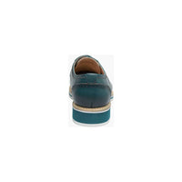 Stacy Adams Barringer Plain Toe Oxford Walking Shoes Teal 25722-444