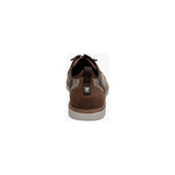 Stacy Adams Scanlan Elastic Lace Up Walking Shoes Brown Multi 25716-249