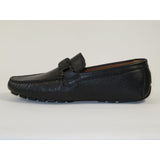 Men's Driving Shoes GENIO Turkey Casual Dress Genuine Leather 120580444 Black