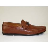 Men's Driving Shoes GENIO Turkey Casual Dress Genuine Leather 120741706 Cognac