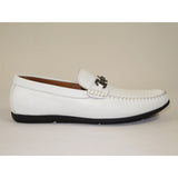 Men's Driving Shoes GENIO Turkey Casual Dress Genuine Leather 120741706 White