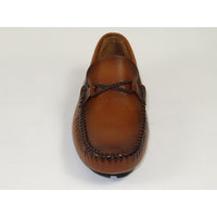 Men's Driving Shoes GENIO Turkey Casual Dress Genuine Leather 120747871 Cognac