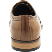 Stacy Adams Tinsley Wingtip Oxford Mens Shoes Tan Lace Up 25092-240