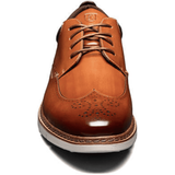 Stacy Adams Synergy Wingtip Oxford Men's Shoes Cognac Leather 25418-221