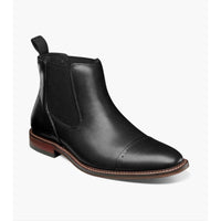 Stacy Adams Maury Cap Toe Chelsea Boot Black 25492-001