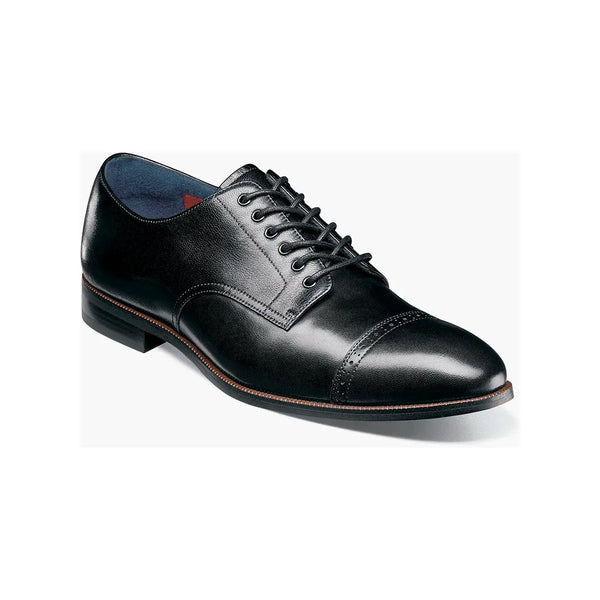 Stacy Adams William Cap Toe Oxford Leather Shoes Black 25719-001