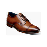 Stacy Adams William Cap Toe Oxford Leather Shoes Tan 25719-240