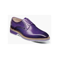 Stacy Adams Barringer Plain Toe Oxford Walking Shoes Purple 25722-542