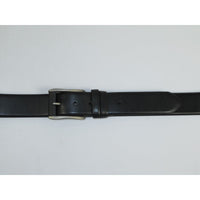 Men's Belt By PICCODER Turkey Genuine Leather Solid 3100 Black