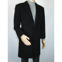 Men's CASILA Turkey Top Winter Coat Wool, Cashmere Blend 403140-13 Black