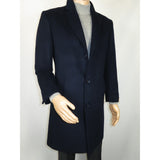 Men's CASILA Turkey Top Winter Coat Wool, Cashmere Blend 403140-14 Navy Blue