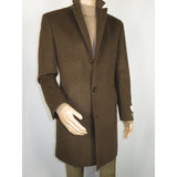 Men's CASILA Turkey Top Winter Coat Wool, Cashmere Blend 403140-18 Brown