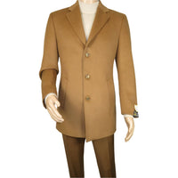 Men's CASILA Turkey Top Winter Car Coat Wool, Cashmere Blend 403740-03 Camel