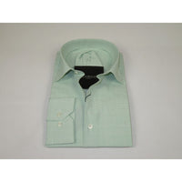 Men's Shirt, Hankie CASILA Turkey Cotton Blend 501970-07 Polka Dots Green