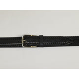 Men's Belt By PICCODER Turkey Genuine Leather Stitched 5021 Black