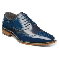 Stacy Adams Tinsley Wingtip Oxford Mens Shoes Cobalt Multi  Lace Up 25092-468