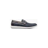 Stacy Adams Reid Moc Toe Lace Up Boat Shoes Lightweight Navy 25592-410