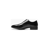 Stacy Adams Abbott Cap Toe Oxford Leather Shoes Black Comfortable 20159-001