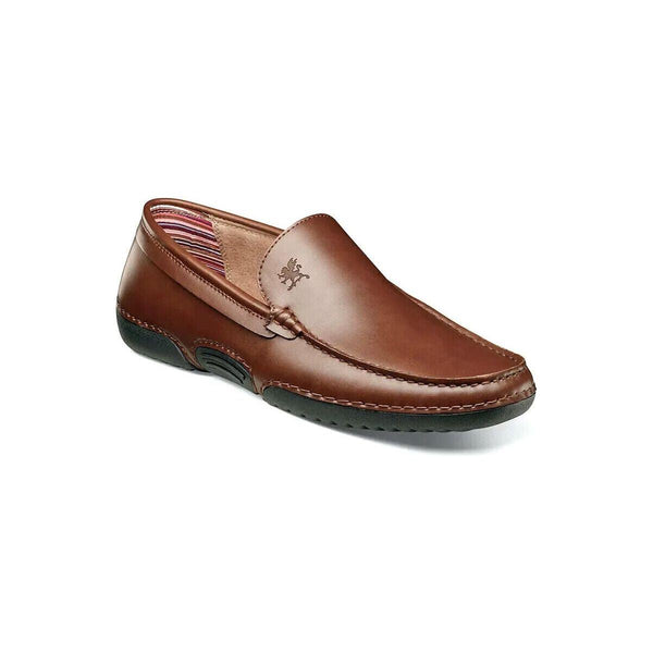 Stacy Adams Del Moc Toe Loafer Summer Driving Shoes Brown 25533-200