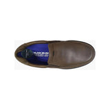 Men's Nunn Bush Cam Moc Toe Slip On Walking Shoes Brown CH 84696-215