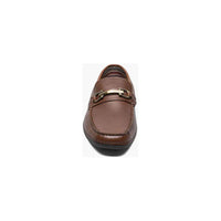 Stacy Adams Delano Moc Toe Bit Slip On Walking Shoes Brown  25609-200