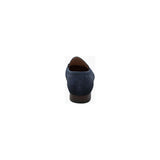 Stacy Adams Wydell Moc Toe Bit Slip On Shoes Navy Suede 25588-415