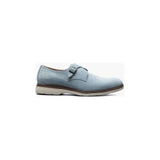 Men's Stacy Adams Taylen Plain Toe Monk Strap Casual Shoes Light Blue 25589-459