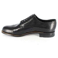 Stacy Adams Madison Men's Shoes Biscuit lace up Soft Leather Black 00012