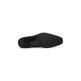 Stacy Adams Savion Plain Toe Velour Slip On Party Shoes Black 25613-001