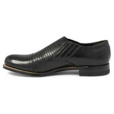 Stacy Adams Shoes Madison Black Leather Cap toe slip on Leather  00067-001