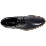 Stacy Adams Mens shoes Dickinson Cap Toe Oxford classic Black Leather 25066-001