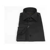 Men's Dress Shirt ENZO PARK Turkey Soft Cotton Wrinkle Resistant Enzo3 Black